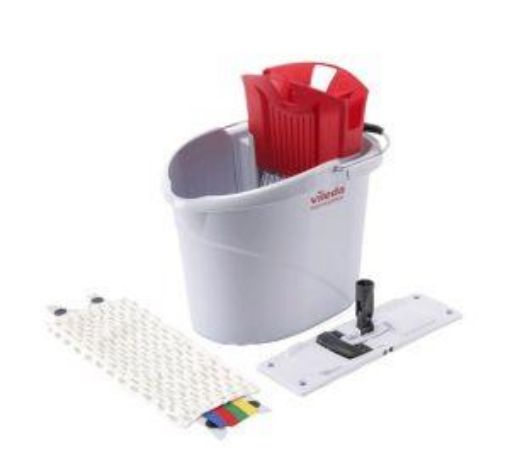 Picture of Vileda UltraSpeed Mini Starter Kit - Red Incl. includes MicroMop & Frame