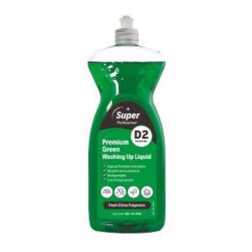 Picture of 12x1lt D2 Premium Green Washing Up Liquid