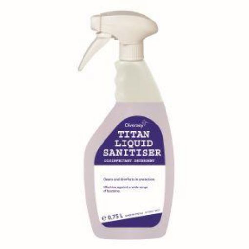 Picture of Titan Liquid Sanitiser Disinfectant Detergent  (750ml)