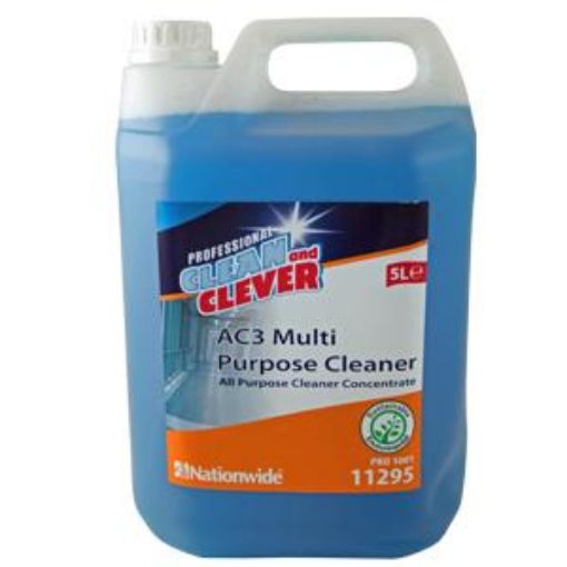Picture of Clean & Clever AC3 Multipurpose Cleaner (5lt)
Sustainable & Enviro Friendly Pine Floral