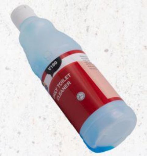 Picture of x6 500ml VMix V190 Toilet Cleaner Empty Refill Bottles