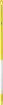 Picture of 1.3m Vikan Egonomic Alloy Handle - Yellow
