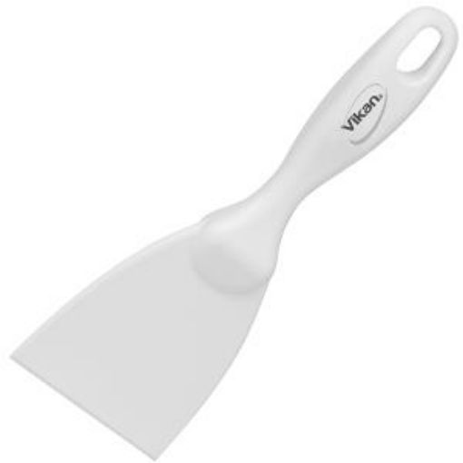 Picture of 75mm/ 3" Vikan Polypropylene Hand Scraper - White