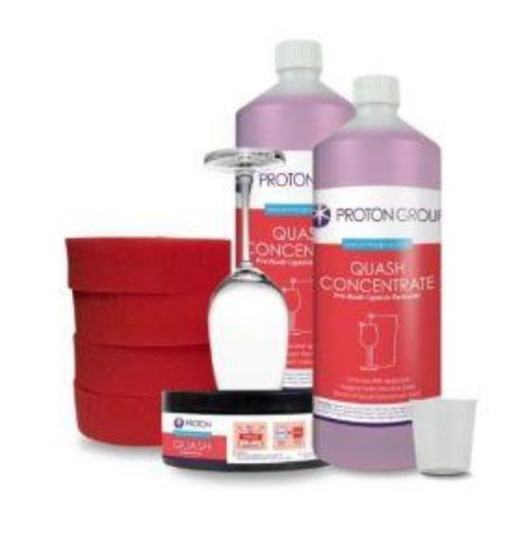 Picture of Quash Intro Glass Pre-Treatment Pack - Tray, 4 x Sponges, Cup & 2 x 1Ltr Concentrate  