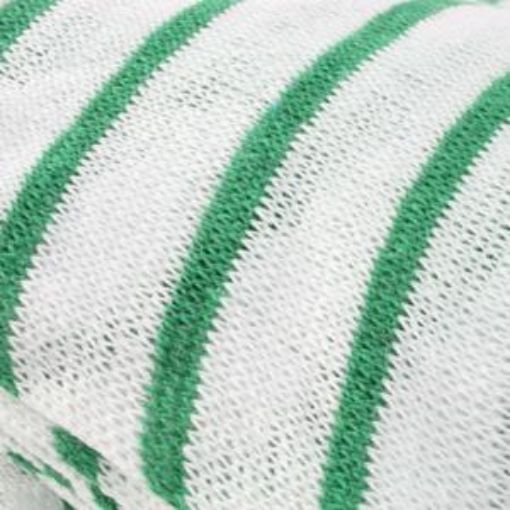 Picture of (10) Knitted Dishcloth 40x30cm - Green Stripe