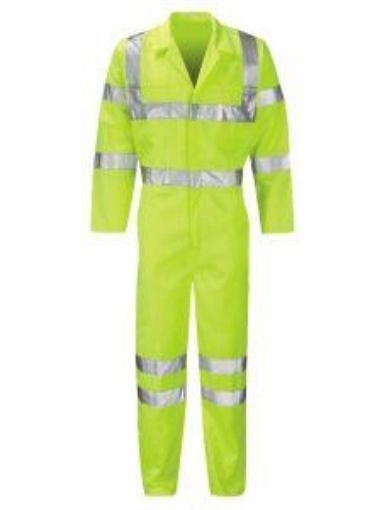 Picture of Sigma His Vis Coverall Regular Leg - Yellow 