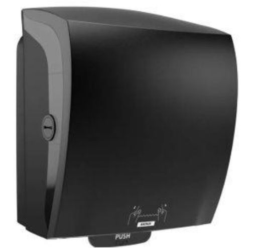 Picture of Katrin System Hand Towel Roll Dispenser - Black