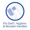 Picture of 200g Exel® PY Woollen Mop - Blue 