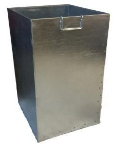Picture of 100lt Galvanised Liner for Valley Litter Bin