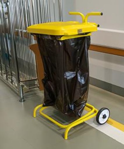Picture of STIK Semi Mobile Sack Holder - Yellow