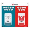 Picture of 2-Step Wash/Sanitise Skin Hygiene Centre 1lt - 1xAntibac,1x Sanitise Dispensers