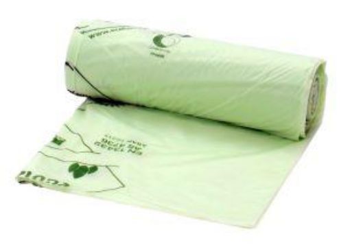 Picture of 240lt Green Compostable Compactor Sacks on Roll
