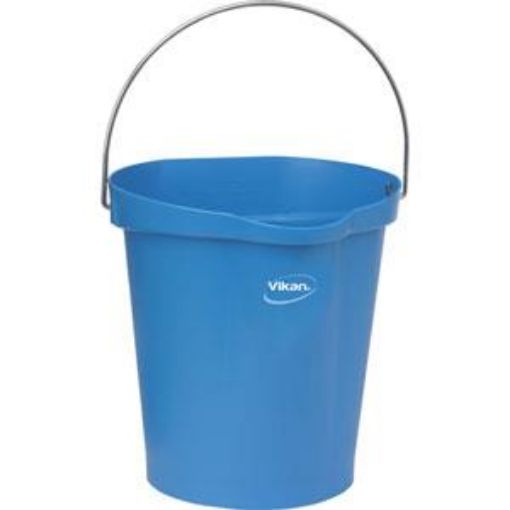 Picture of 12lt Vikan Graduated  Bucket - Blue