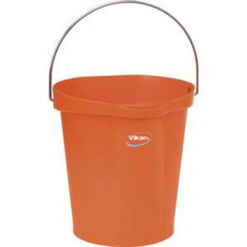 Picture of 12lt Vikan Graduated  Bucket - Orange