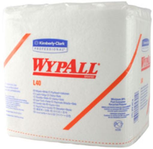 Picture of 7471 WypAll® L40 Wipers 1/4 Folded 18x56sh White 