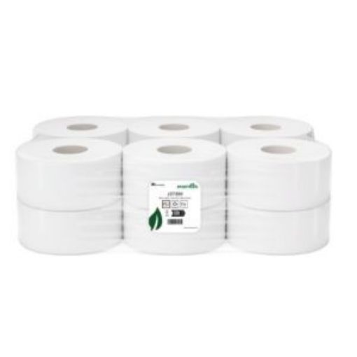 Picture of Essentials  M/Jumbo Toilet Rolls 2ply 3" 12x200m