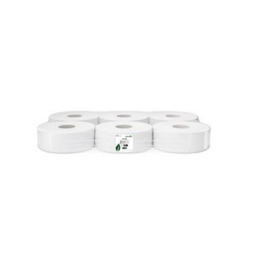 Picture of Essentials 2ply Jumbo Toilet Roll 3" 6x300m