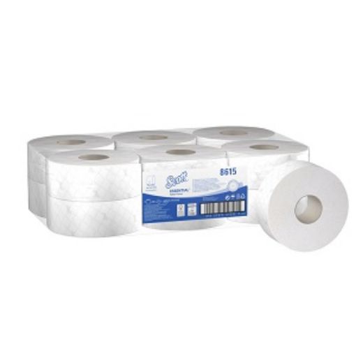 Picture of 8615 Scott® Essential™ 2ply Mini Jumbo Toilet Rolls (60mm core)