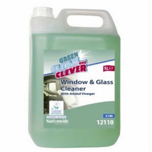 Picture of Green & Clever Window & Glass Cleaner with added Vinegar