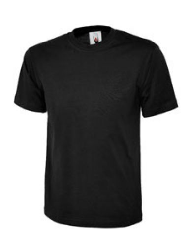 Picture of Uneek Classic T-Shirt - Black