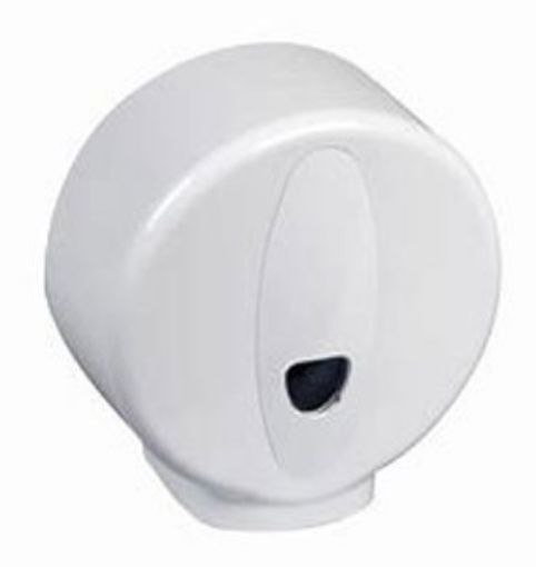 Picture of Mini Jumbo Toilet Roll Dispenser - White
